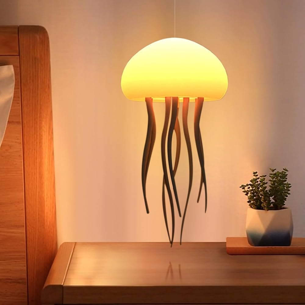 ✨ Ocean Glow™ Jellyfish Lamp – RGB Rechargeable Night Light